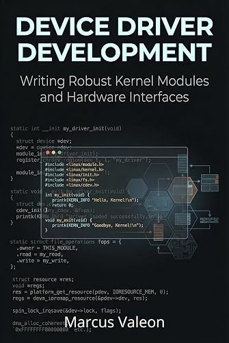 Device Driver Development: Writing Robust Kernel Modules and Hardware Interfaces (Embedded Engineering Essentials)