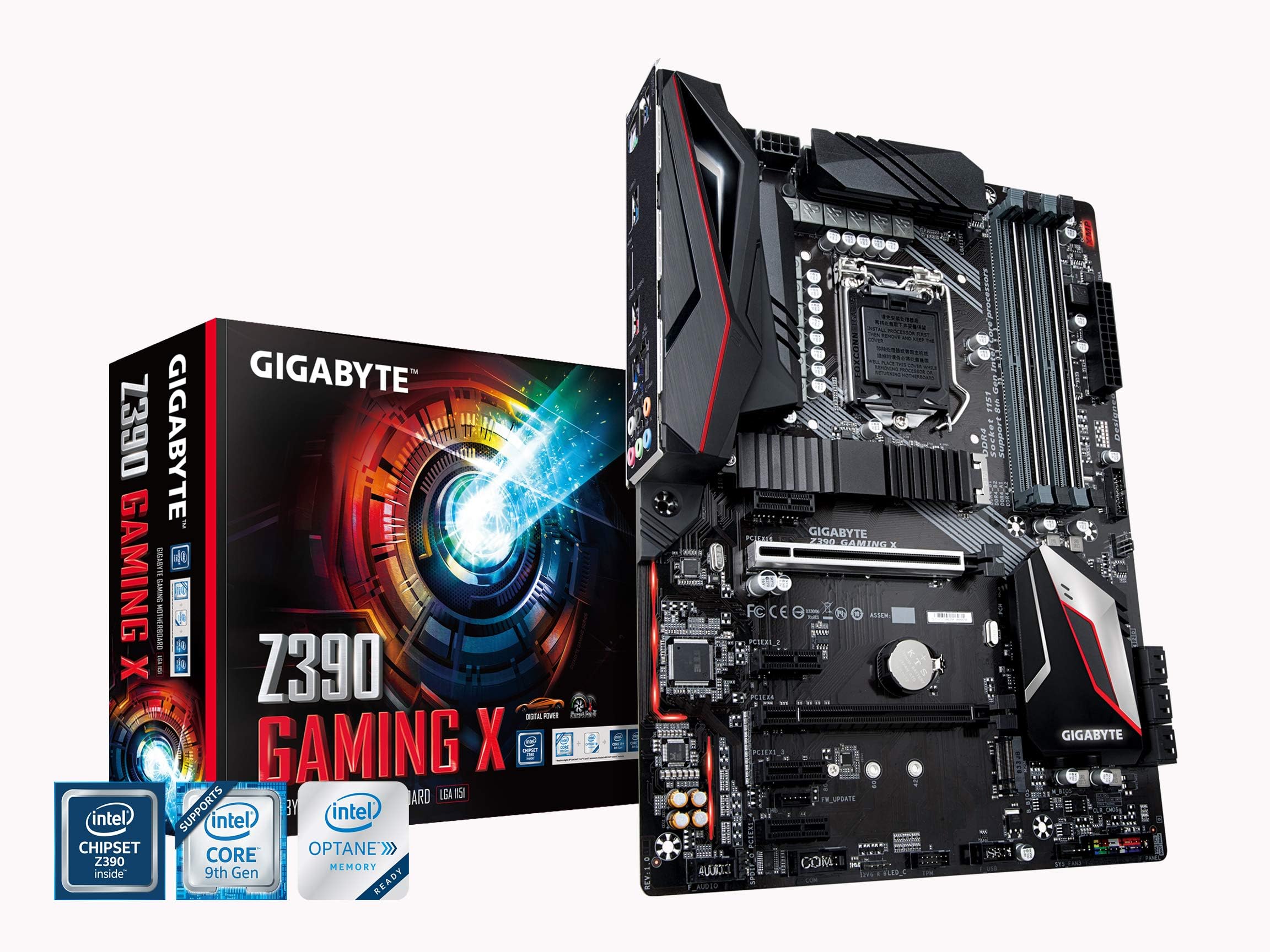Z390 GAMING X (Intel LGA1151/Z390/ATX/2xM.2/Realtek ALC892/Intel LAN/HDMI/Gaming Motherboard)
