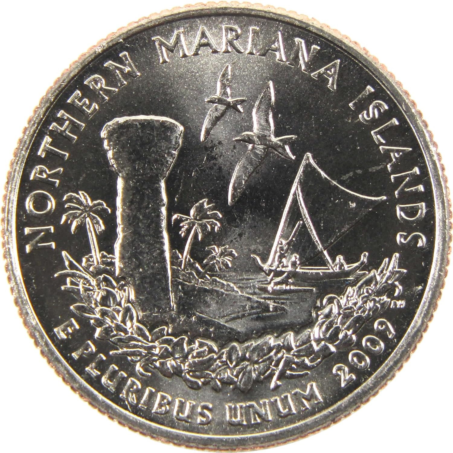 2009 D Northern Mariana Islands US Territories Quarter Uncirculated at
