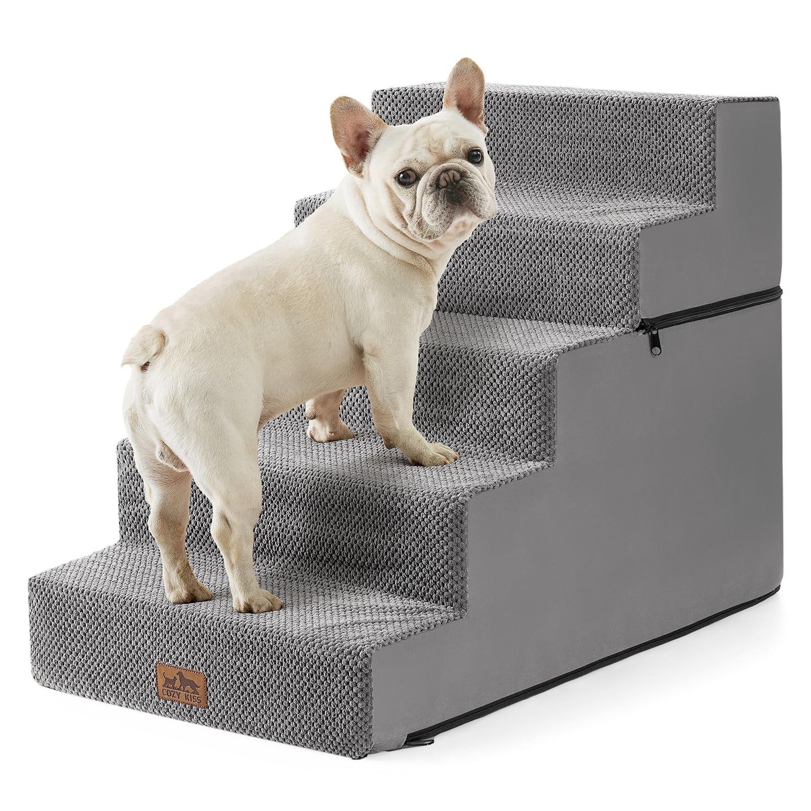 COZY KISS Hundetreppe, 2-in-1 Hundetreppen für Kleine Hunde Alte Katzen