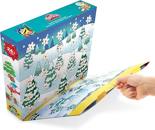 Miniatura 3 de Play-Doh Calendario de Adviento de juguete para niños de 3 años en adelante con más de 24 accesorios sorpresa, tapetes de juego y 24 latas, colores