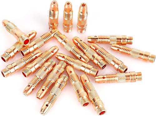 Miniatura 2 de Alffun - Kit de accesorios para linterna TIG de soldar, 68 piezas, para TIG PTA DB SR WP 17 18 26, tapa trasera, cuerpo de colete, boquilla de