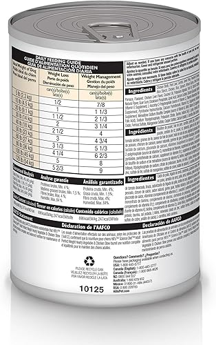 Miniatura 2 de Hills Science Diet Canned Wet Dog Food Adult Perfect Weight for Weight Management Pack of 12