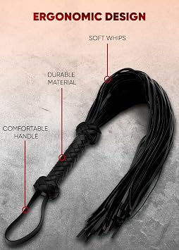 Horse Whip Equestrian Training Horse Crop Black Riding Whips 30 inch Faux Leather