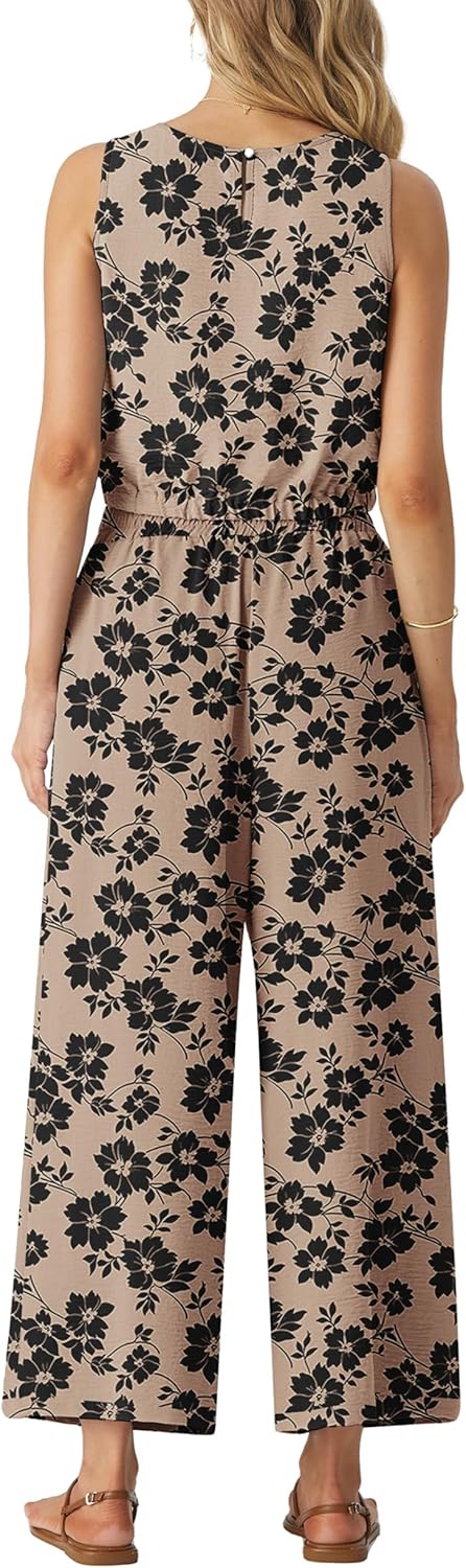 GRECERELLE Two Piece Sets for Women Sleeveless Crop Top Wide Leg Pants Sweat Set for Women Tracksuits 2026 Summer - Image 3