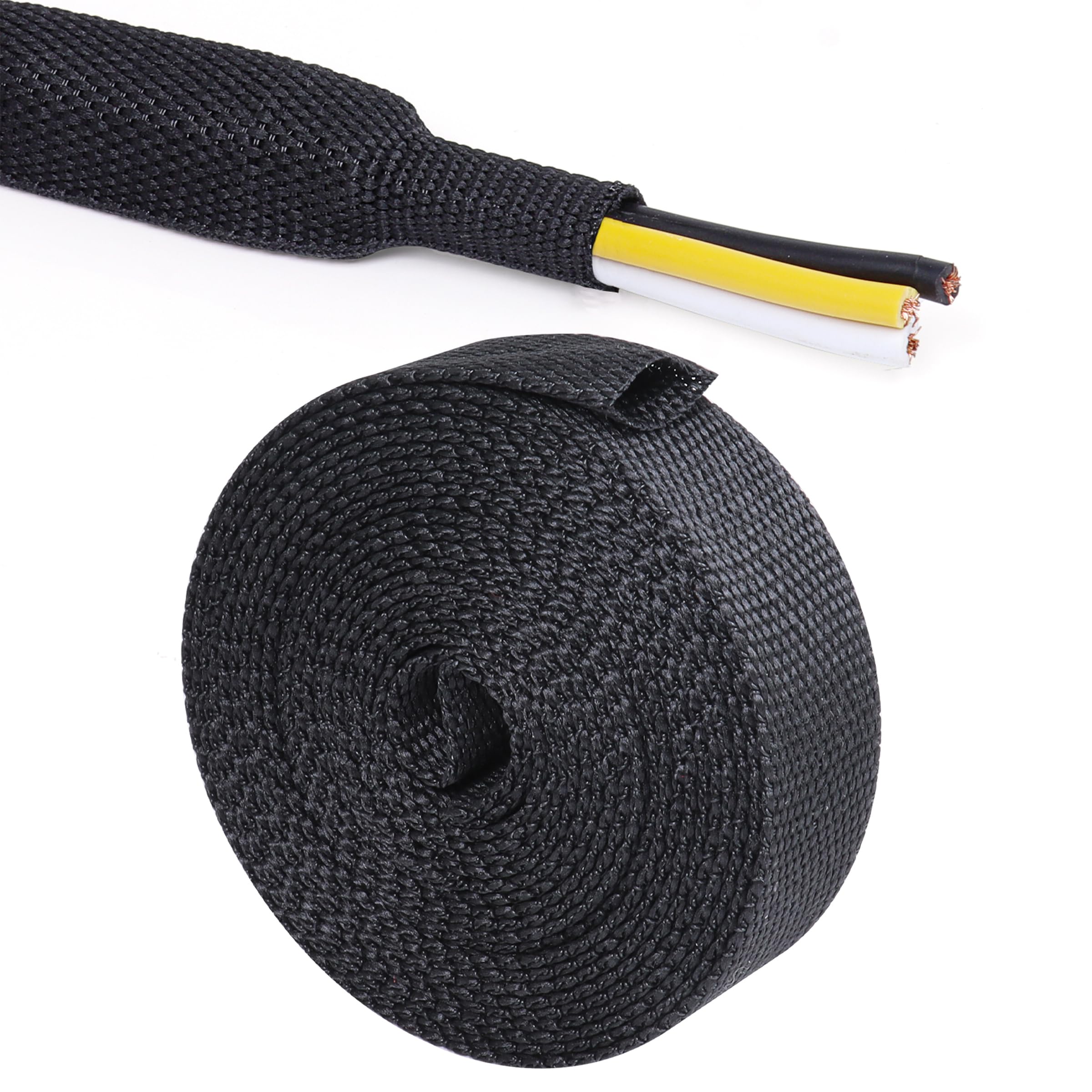 2:1 Heat Shrink Braided Sleeving - Organize & Protect Cables -22