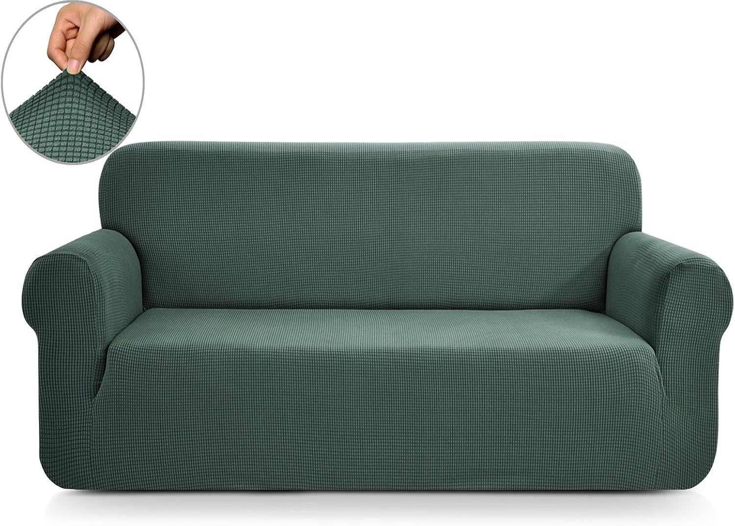 SunRise Premium Furniture SlipcoverSofa + loveseat 2 PCS Set (Two Piece, Lime)