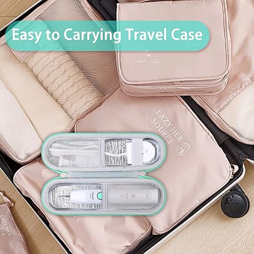Miniatura 4 de khanka Estuche de viaje para cepillo de dientes eléctrico rígido con 2 tapas de pasta de dientes, compatible con Philips Sonicare ProtectiveClean