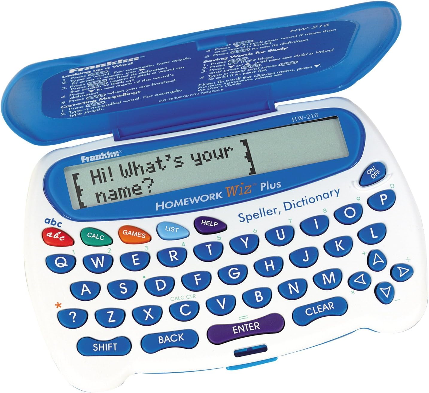 Franklin HW-1216 Children's Speller and Dictionary