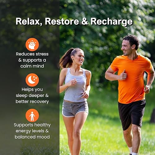 Miniatura 10 de Gomitas de glicinato de magnesio y ashwagandha  Suplemento de Ashwagandha para mujeres y hombres promueve la relajación y el bienestar sabor a