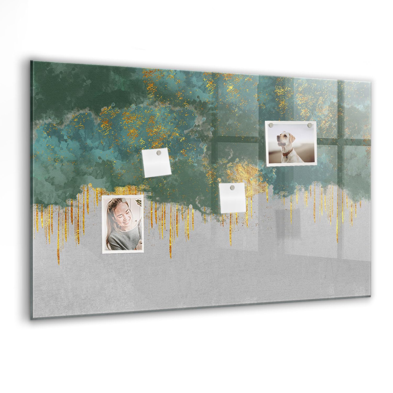 Tableau magnétique en verre sans trace pour effacer facilement vos notes - 8