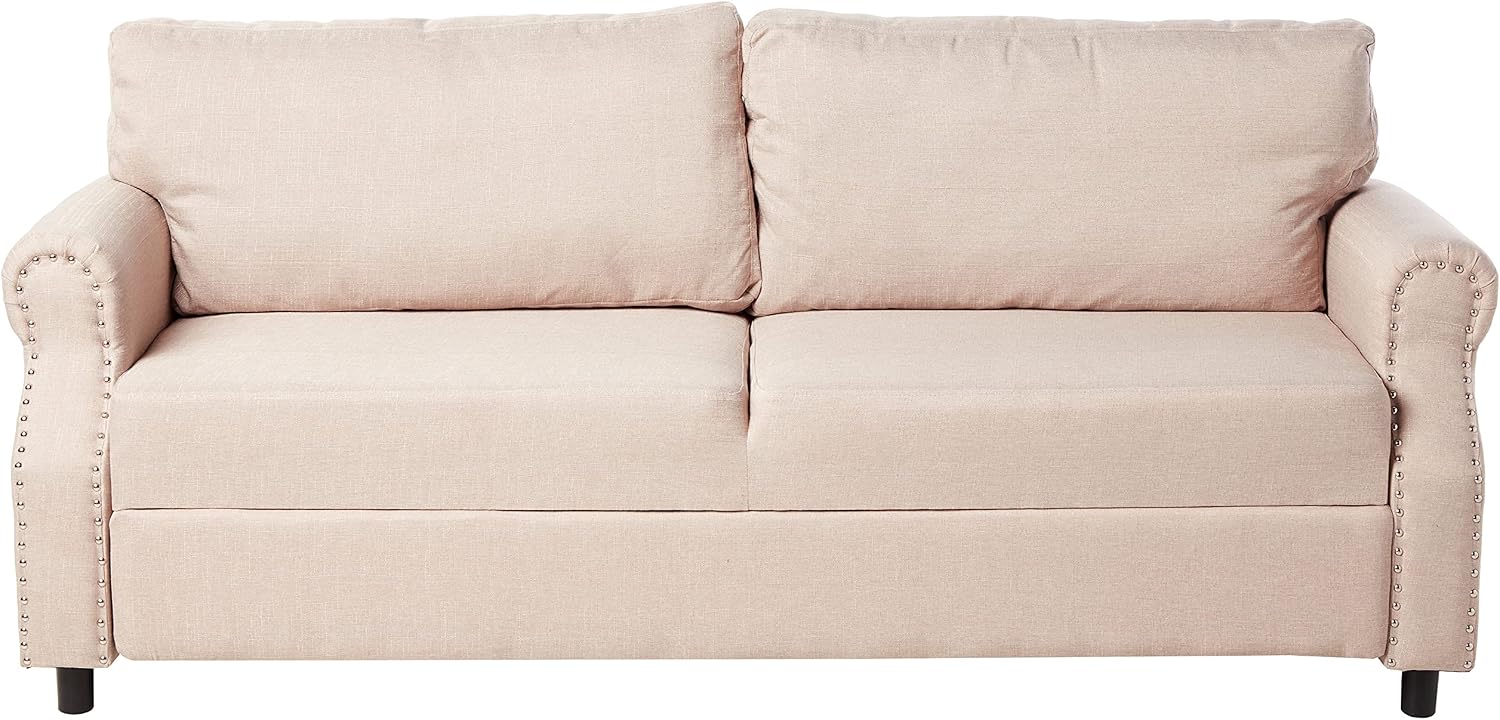 Divano Roma Furniture Classic Sofas, Beige