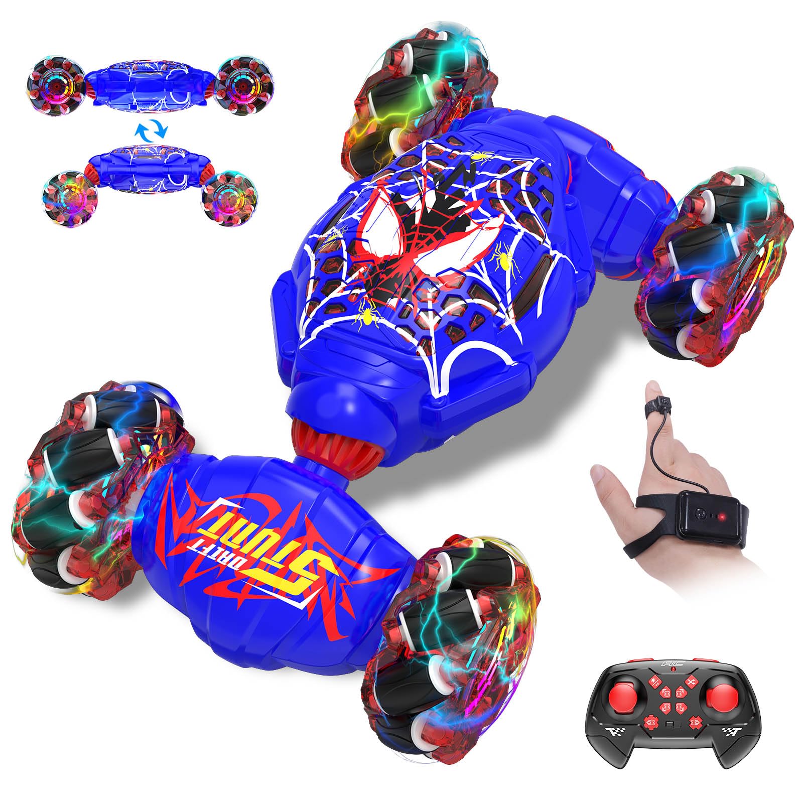 Remote Control Car, Gesture Sensing RC Stunt Car