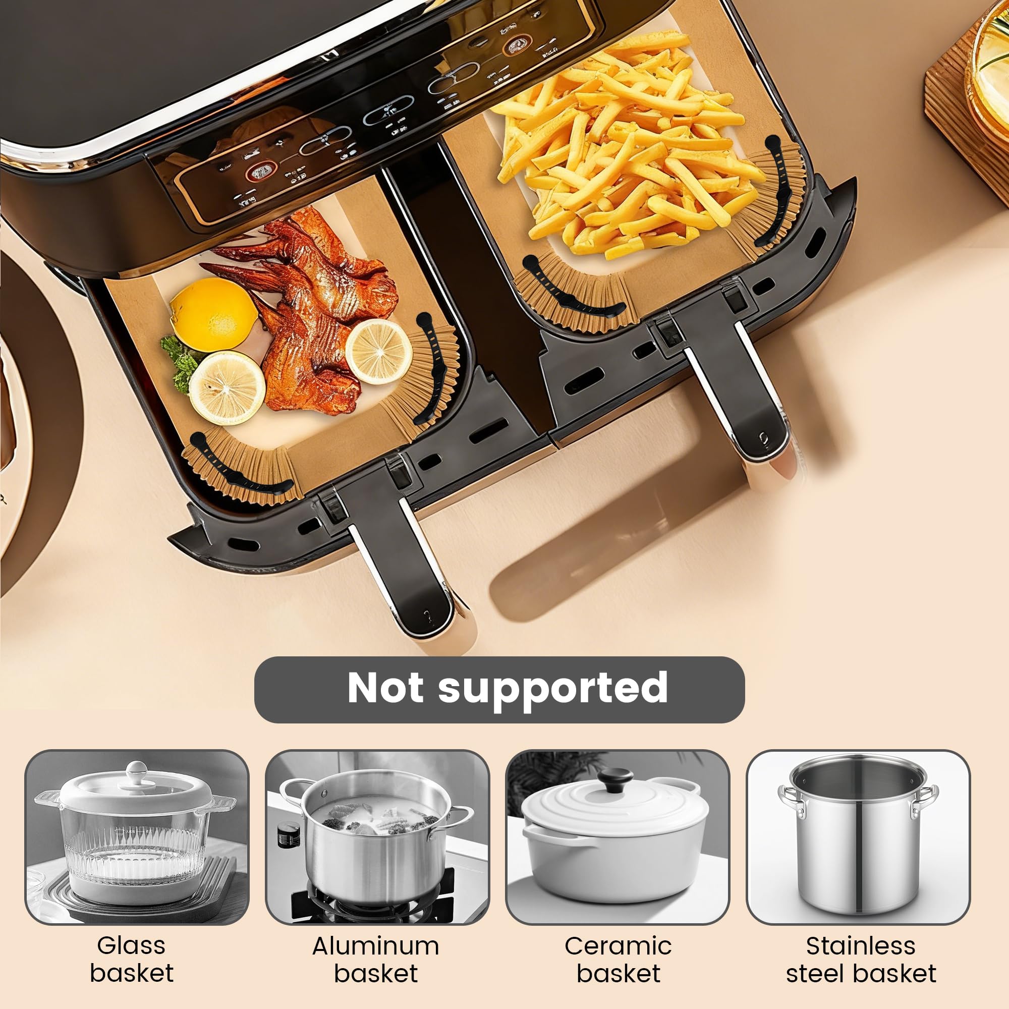 Magnete Für Airfryer Backpapier, Silikon Magnete H Produktbild-Vorschau 9