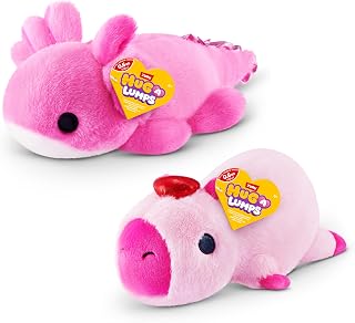 Hug-A-Lumps Love Collection Small Weighted Plush 2 Pack by ZURU – 0.75kg/1.65lbs Super-Soft Cuddly Squishy Stuffed Animal for Kids, Tweens, Teens & Adults