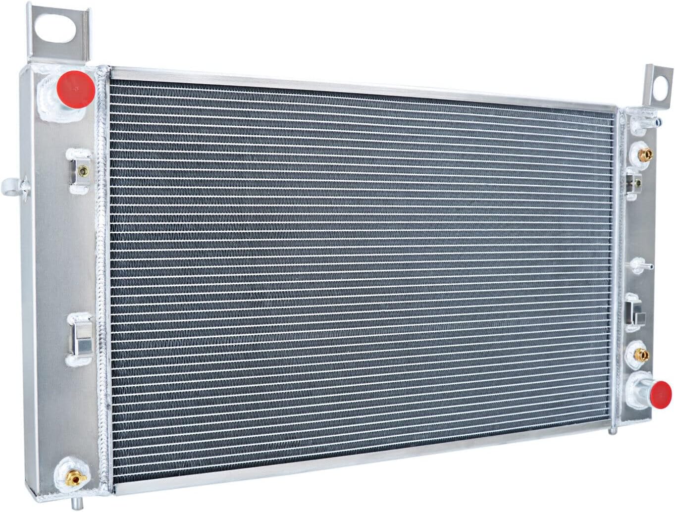 Amazon.com: KiayUiey 4 Row Aluminum Radiator Compatible with GMC Sierra ...