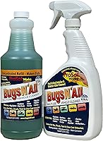 Vista 10 de Bugs N' All Limpiador y Desengrasante Multiusos para Coche - Concentrado Removedor de Insectos y Alquitrán de 1 Galón - Limpiador Exterior Seguro