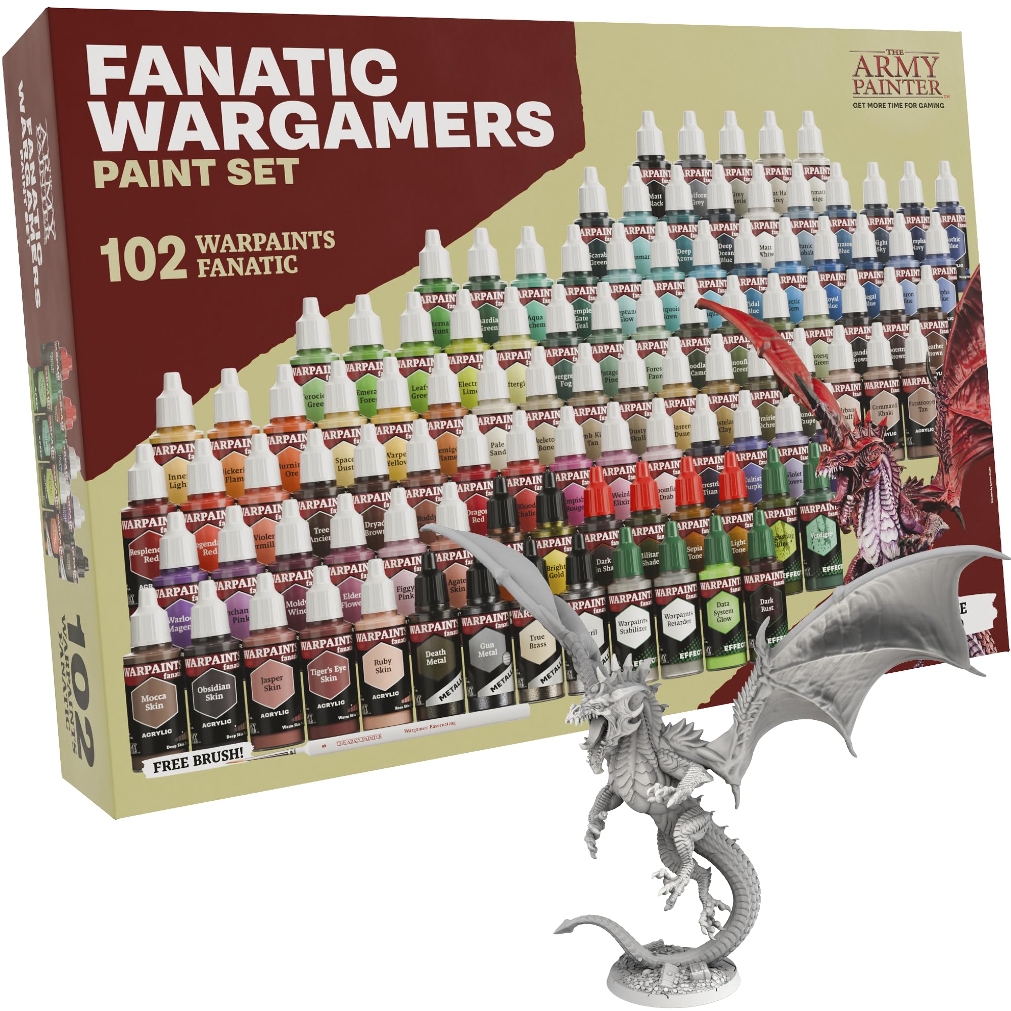 The Army Painter - Warpaints Fanatic Wargamers Paint Set