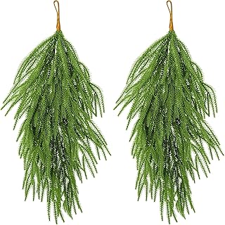2 Pcs Christmas Teardrop Swag