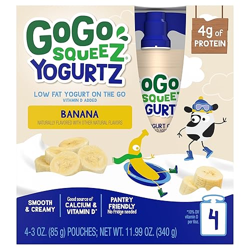 Miniatura 2 de GoGo squeeZ yogurtZ plátano 3 onzas