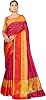 Elina fashion Sarees For Women Indian Bollywood Diwali Cotton Art Silk Gift Saree Woven Sari & Unstitched Blouse