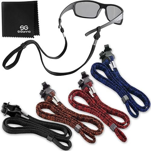 Miniatura 10 de SIGONNA Correa de soporte para lentes de ojos, correas para gafas para hombres y mujeres, soportes para anteojos alrededor del cuello, cadena de