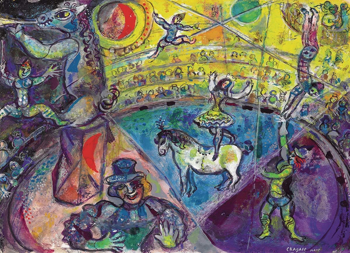 The Circus Horse by Marc Chagall