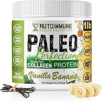 Vista 24 de Paleo Perfection - Polvo de proteína de colágeno de carne de res alimentada con pasto y cereza sin estevia - Paleo, Keto, SCD, AIP Proteína en polvo