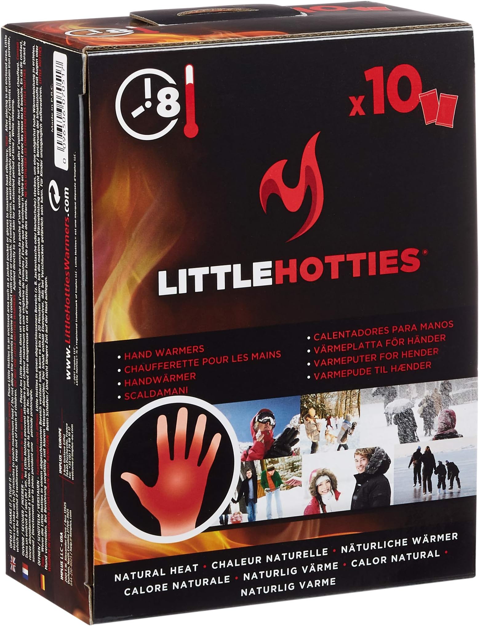 Litlle Hotties 7051 42, Orange, 10 pairs