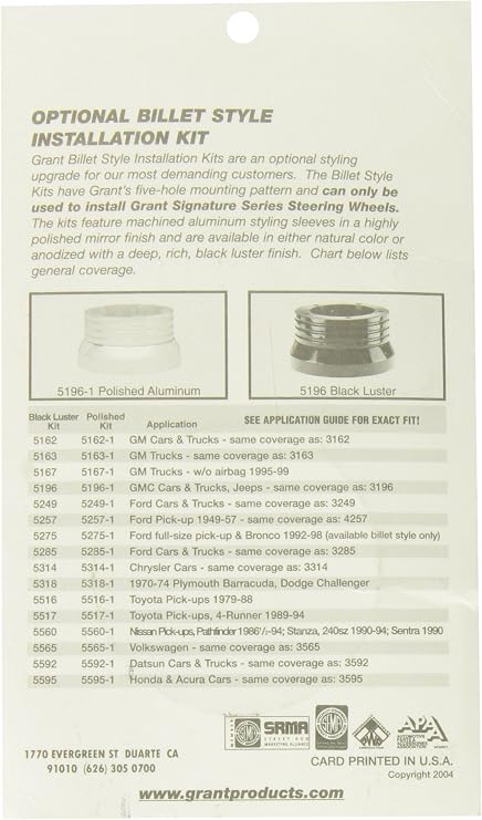 Grant 5690 Chrome Horn Button (Mopar)