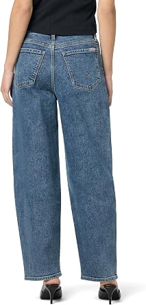HUDSON Women's High-Rise Barrel Jean