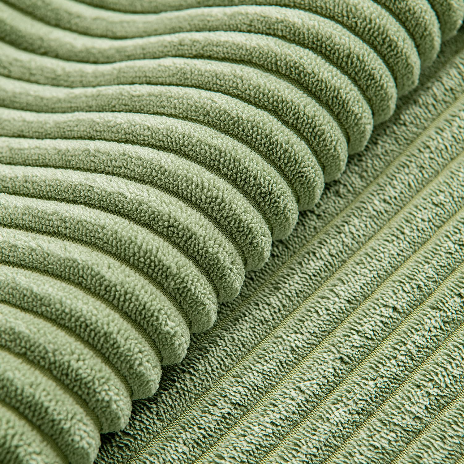 MIULEE Federe Cuscini Divano 50x50 Copricuscini Verde | Set 4 Pezzi Cuscino Moderno Morbido Decorativa Camera da Letto