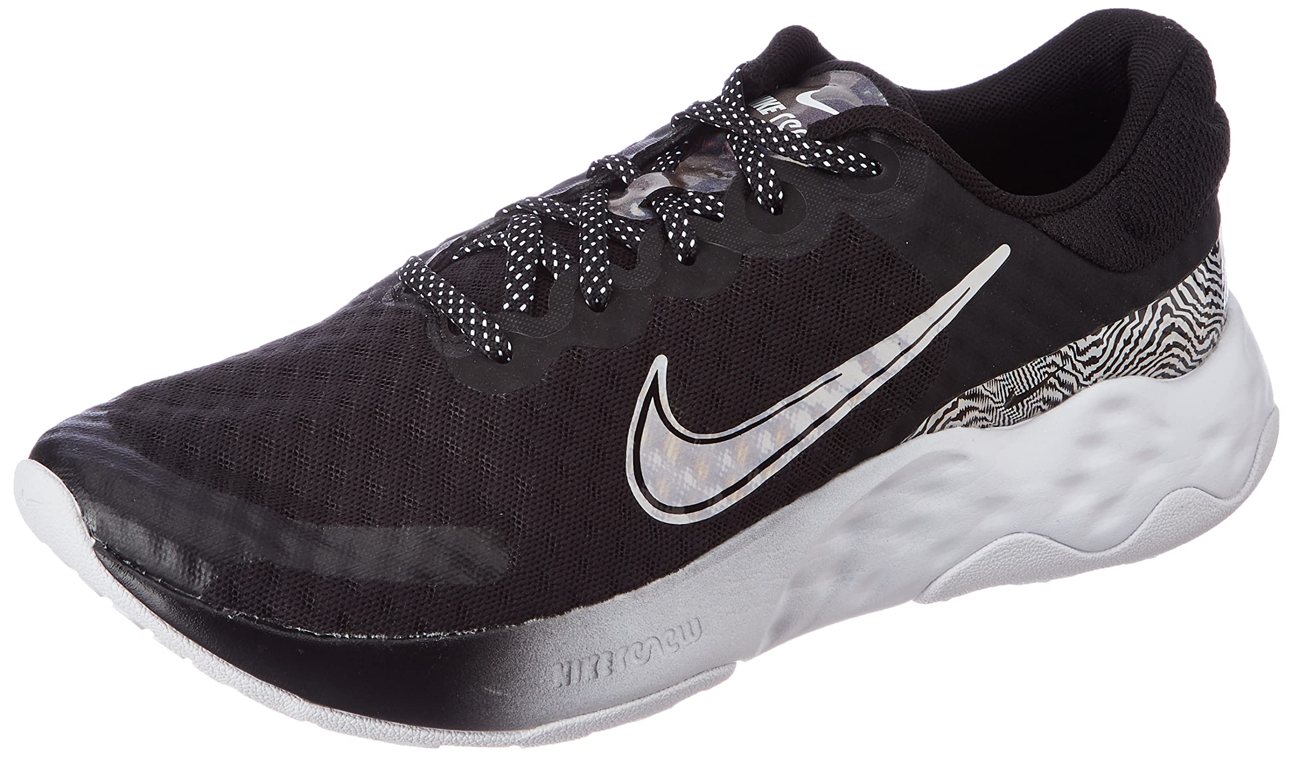 Nike Womens Renew Ride 3 PRM Black/White Running Shoe - 5 UK (DR9833-001) (B0BWTFQQHT) Amazon Price History, Amazon Price Tracker