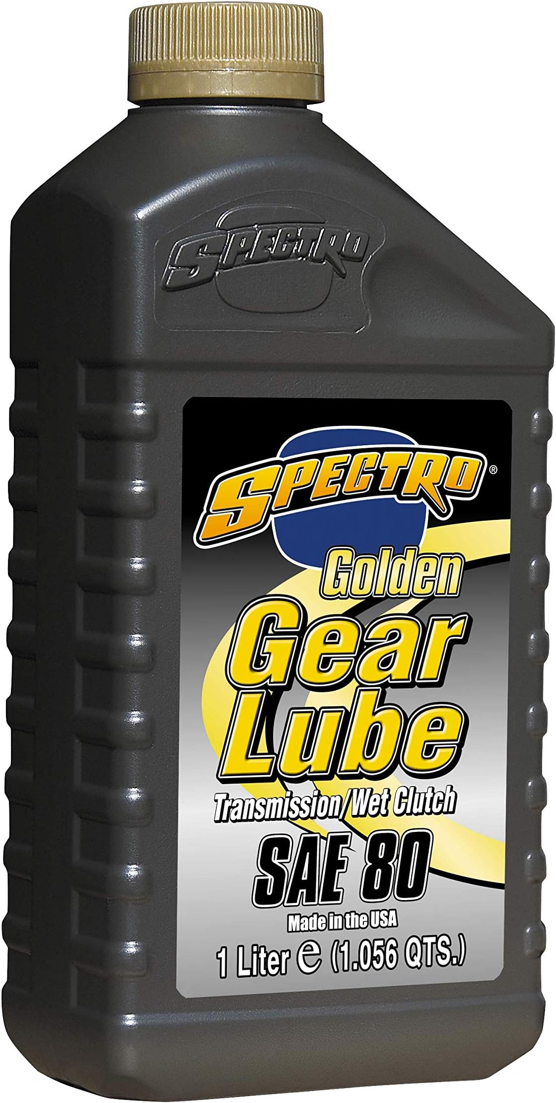 Spectro Oil Golden Gear Lube 80w 2-Cycle Trans Oil, 1 Liter