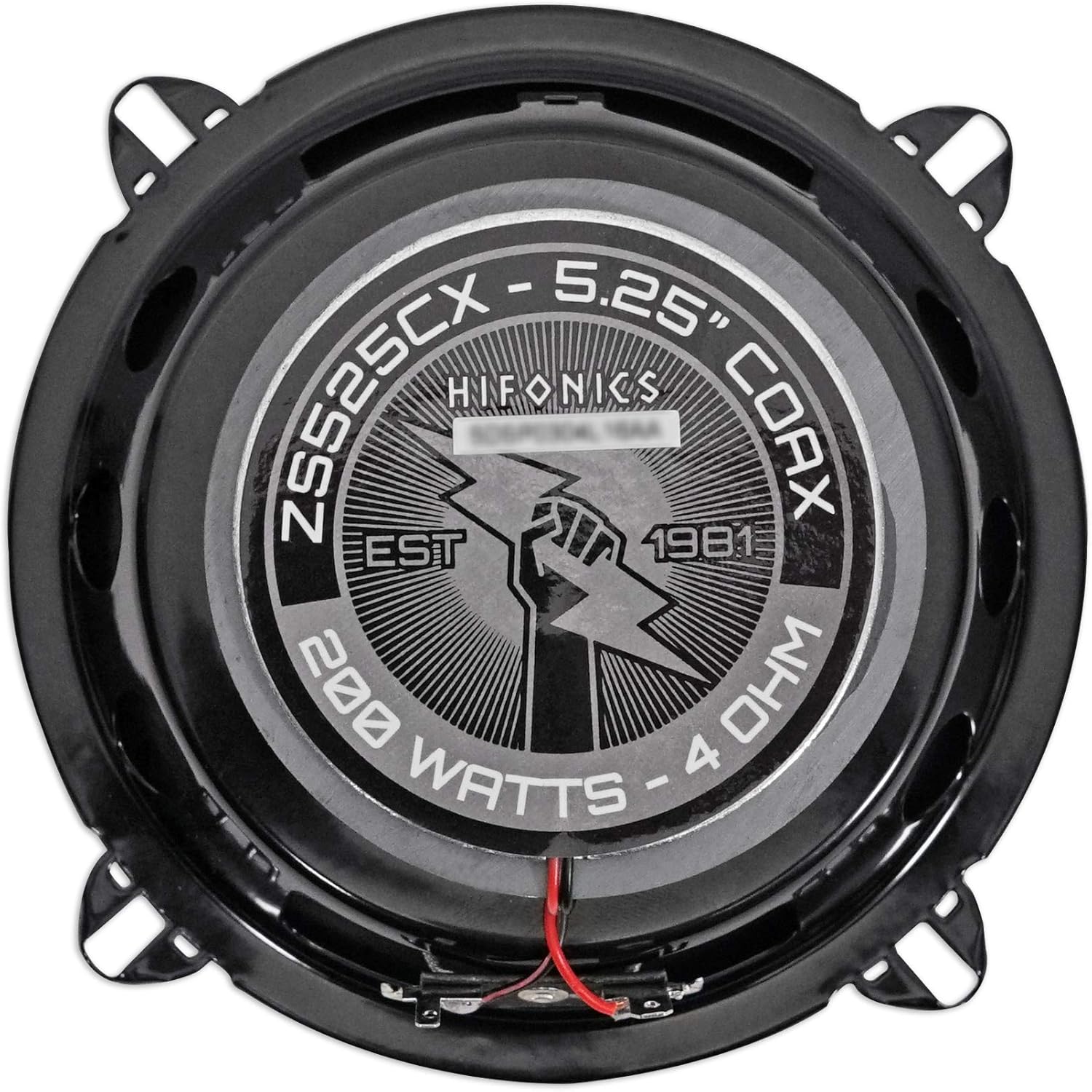 (2) Pair Hifonics ZS525CX 5.25" 400 Watt Coaxial Car Speaker (4 Items)