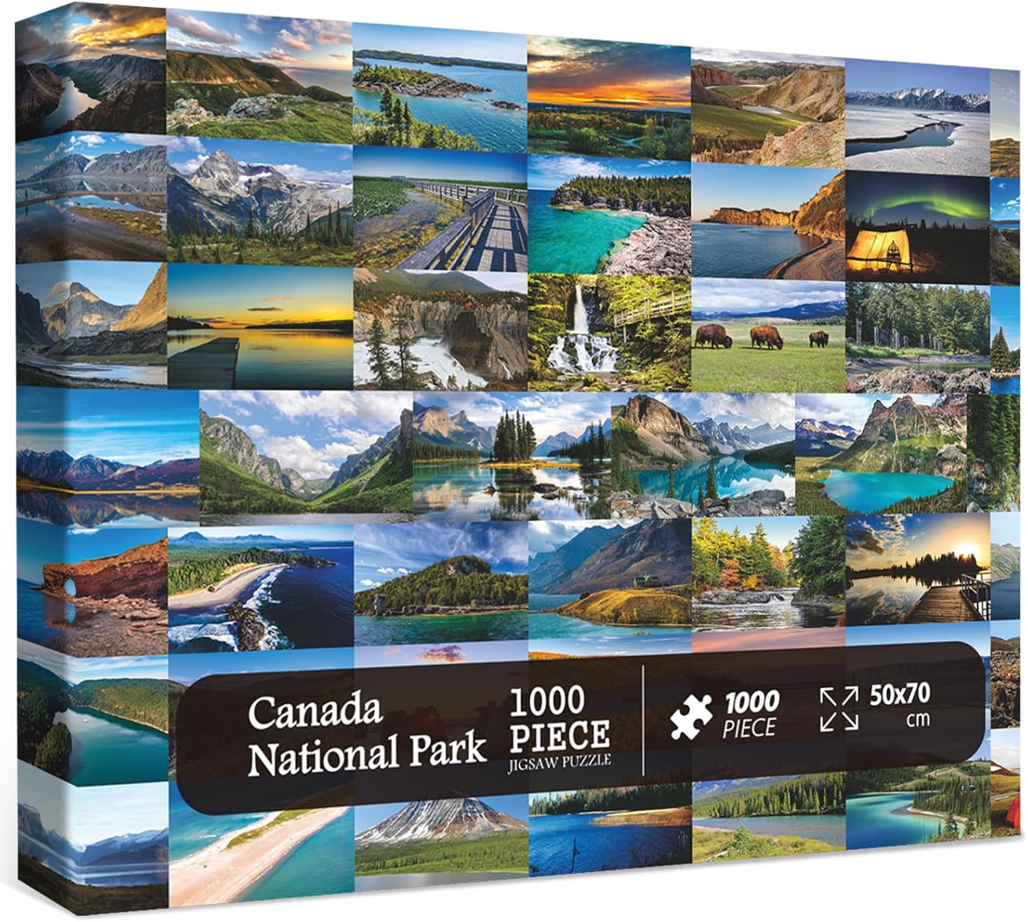 Canada National Parks Puzzles for Adults 1000 Pieces