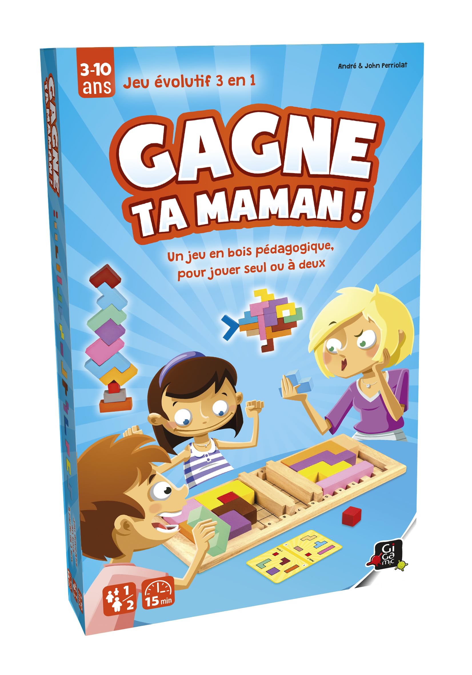 GIGAMIC - GZFGM - Puzzle Game - Win Your Mom 1-2 players