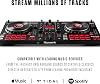 Numark Mixtrack Platinum FX Serato DJ Controller with Jog Wheel Displays, 4 Decks, Mixer, Effects Paddles and Audio Interface