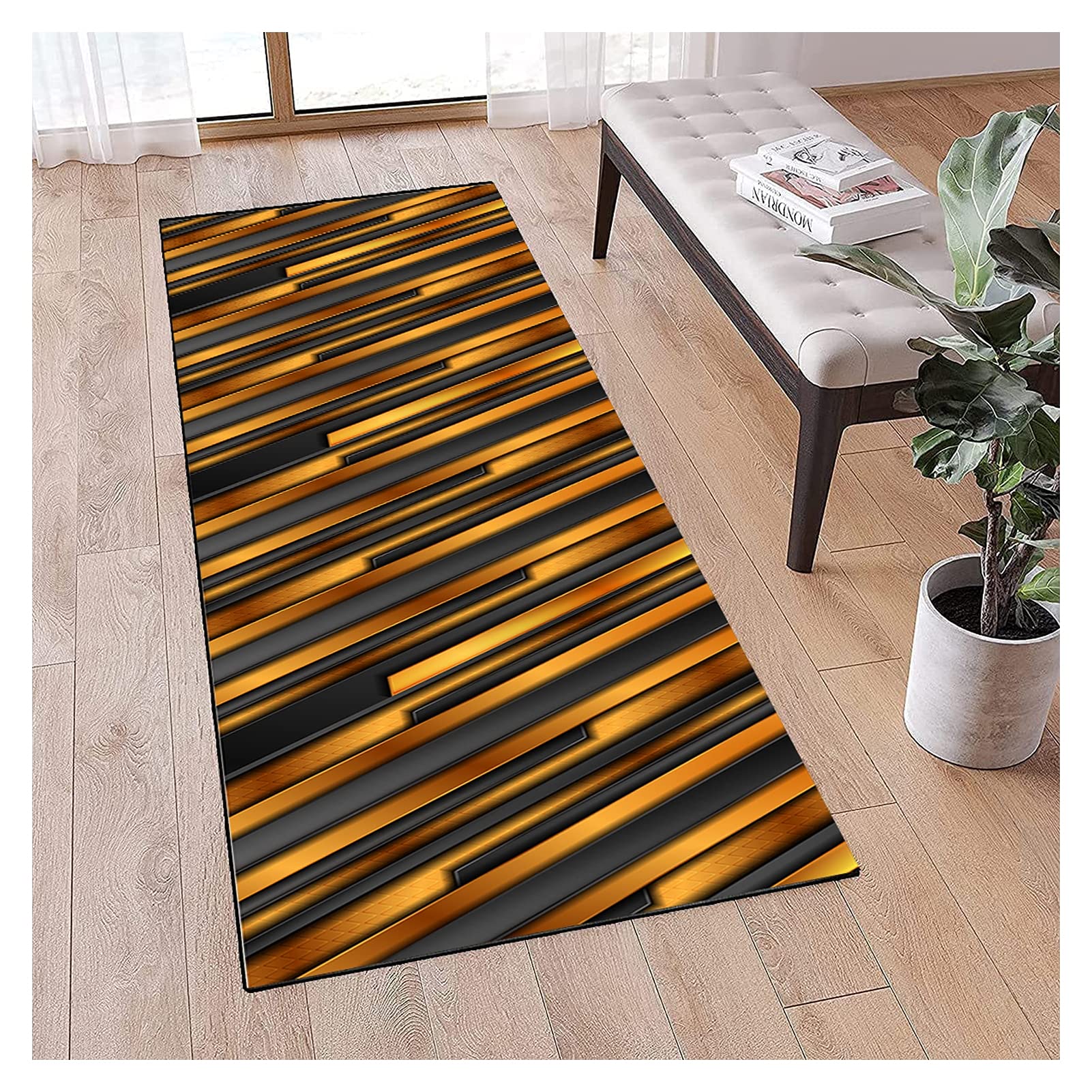 Tapis de passage couloir facile à nettoyer pour en finir avec les taches et les glissades