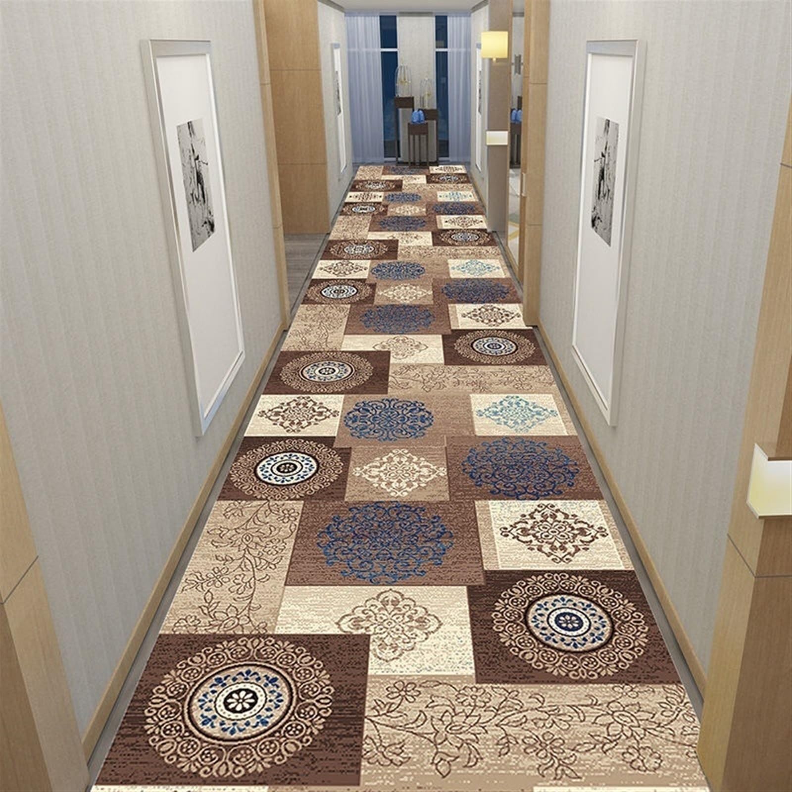 Tapis antidérapant long 80x280 pour stopper la saleté dans l'entrée