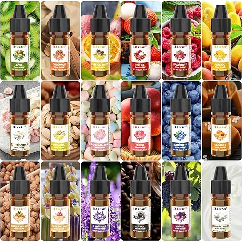 Miniatura 3 de Aceite aromatizante para alimentos, sabores concentrados de caramelo, 36 aceites saborizantes líquidos para brillo de labios, aceite de sabor a piña