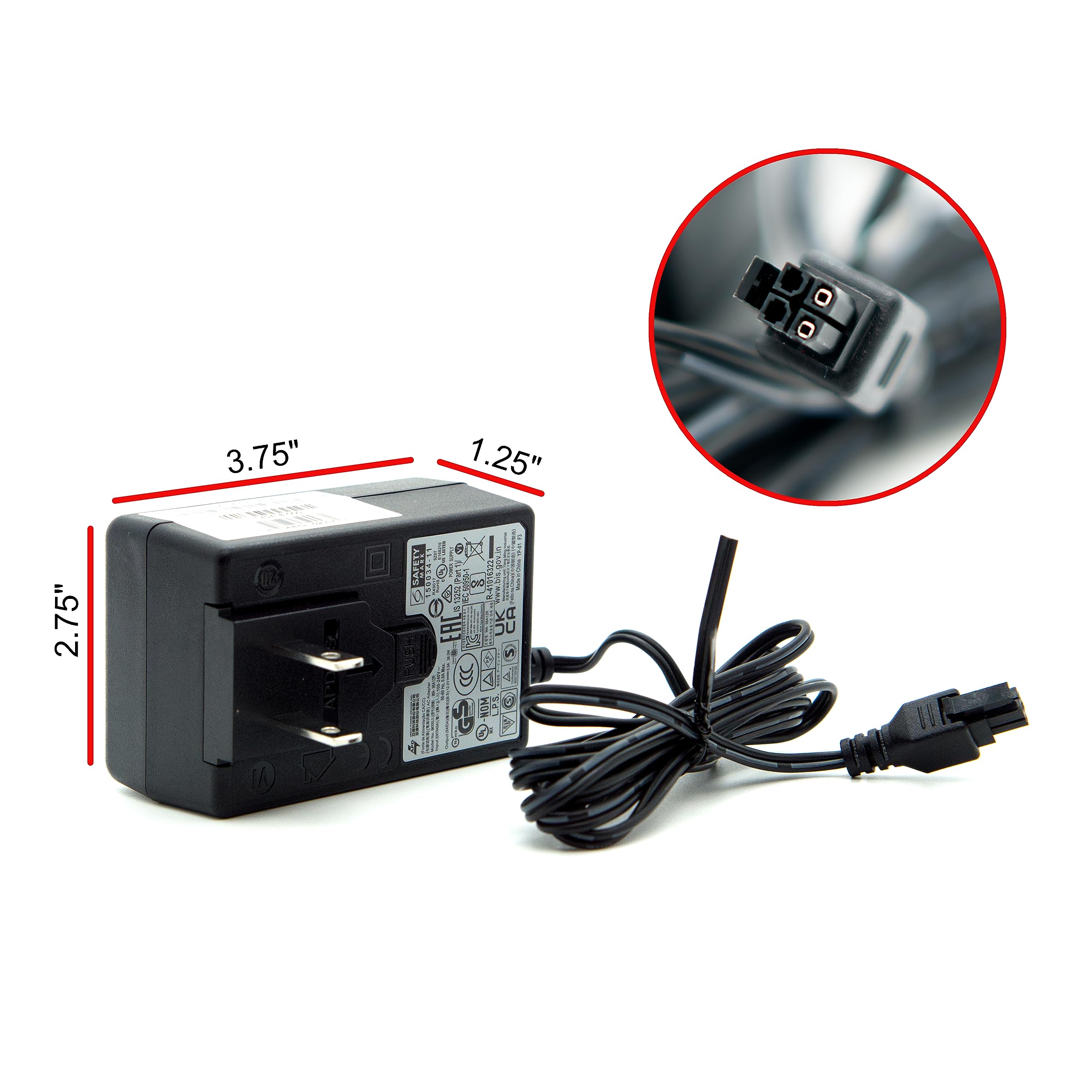 タマキニイメ　フワパジャ Amazon.com: Cradlepoint Replacement Wall Power Supply for All