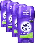 Lady Speed Stick Invisible Solid Antiperspirant Deodorant, Powder Fresh, 2 x 70g Twin Pack – 24-Hour Odour & Wetness Protection, No White Marks, Fresh Powder Fragrance Natural Deodorant