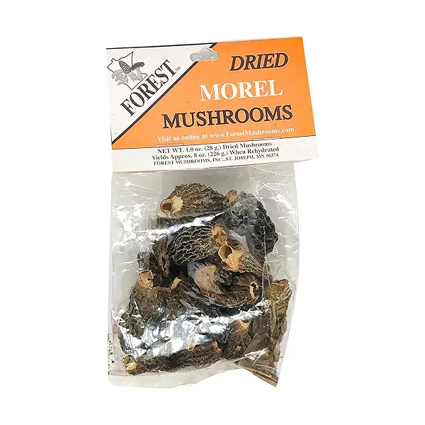 FOREST Dried Morel Mushrooms, 1 OZ 1