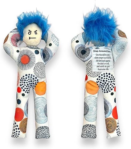 Miniatura 9 de Regalo Gracioso y Divertido - Alivio del Estrés - Muñeco Slap Around Sam - para Amigos, Compañero de Trabajo, Hombres, Mujeres, Esposo, Esposa