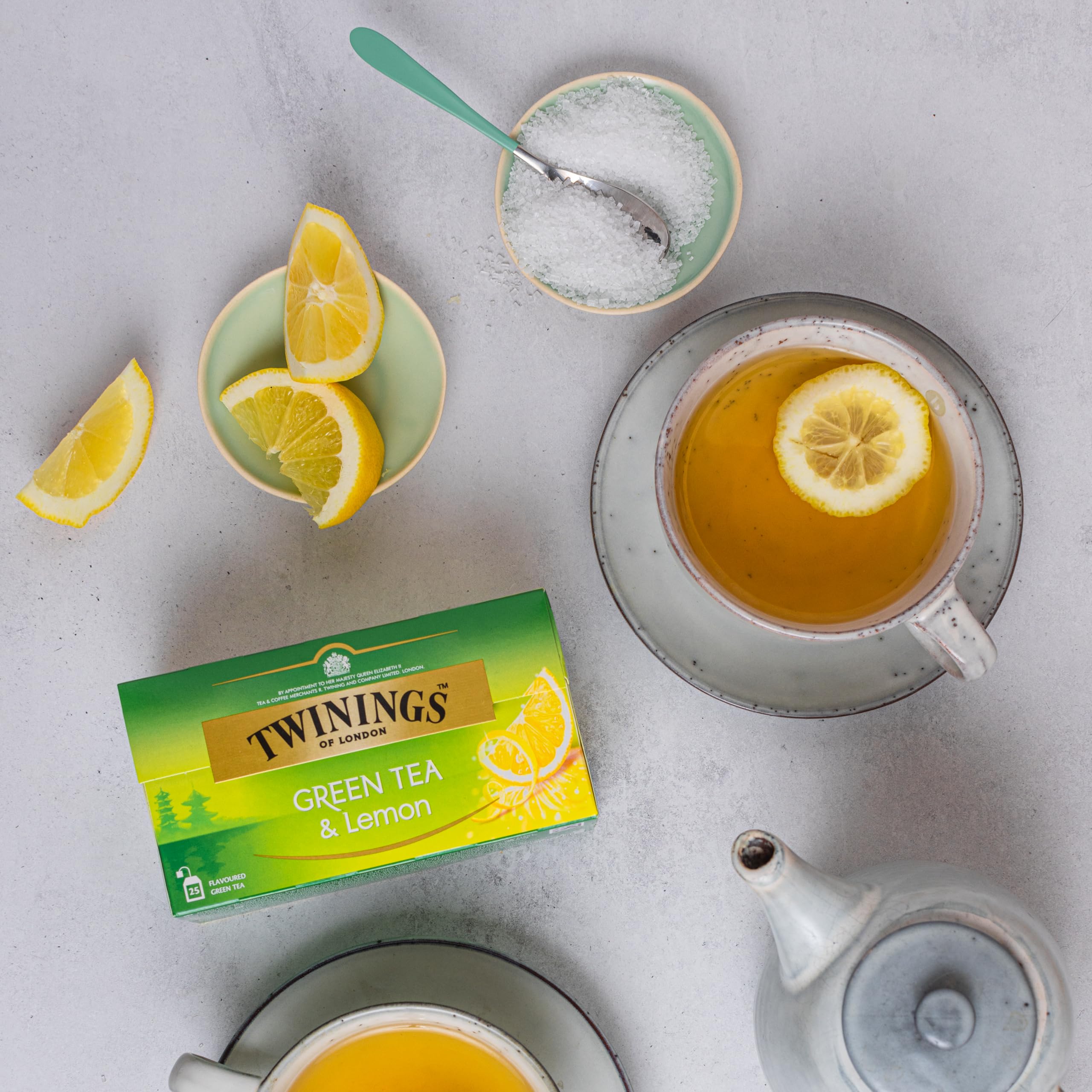 Twinings Té Verde con Limón, 25 Sobres