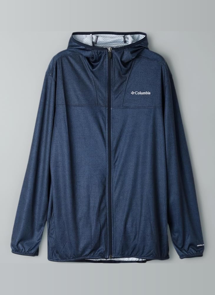 Columbia ネイビー フルジップパーカー　L 楽天市場】Columbia コロンビア 日焼け防止 ジップパーカー