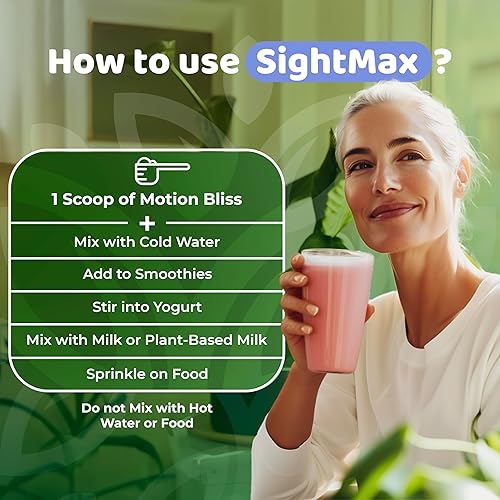 Miniatura 6 de SightMax Suplementos para la salud ocular  Vitaminas para los ojos  con arándano, luteína, zeaxantina y más vitaminas  Vegano, sin OMG, sin gluten