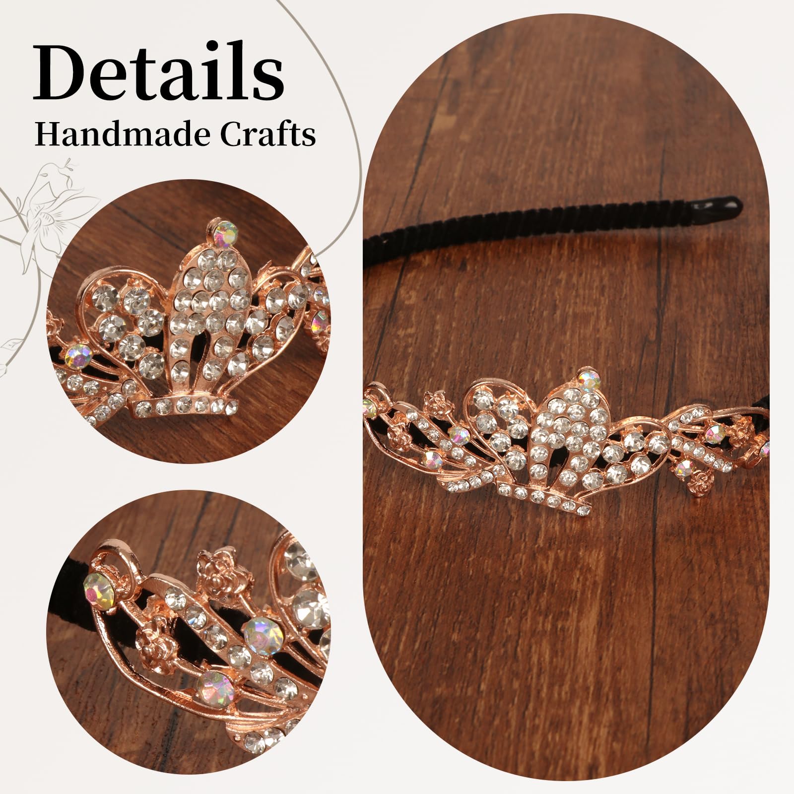 Pettine per capelli con strass verde accessori per capelli da sposa bohémien per le donne clip per capelli da ballo per feste di gioielli fatti a mano per ragazze  320
