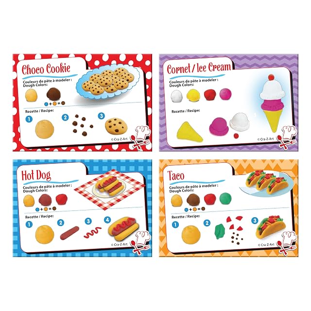 Foto 2 de 5 de LEXIBOOK, Set de Plastilina Super Chef, CRDOUGH16